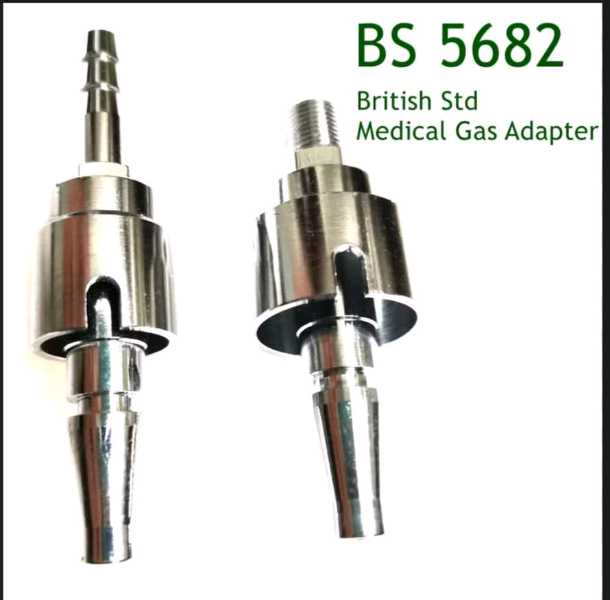 Medical Gas Adaptor British Standard