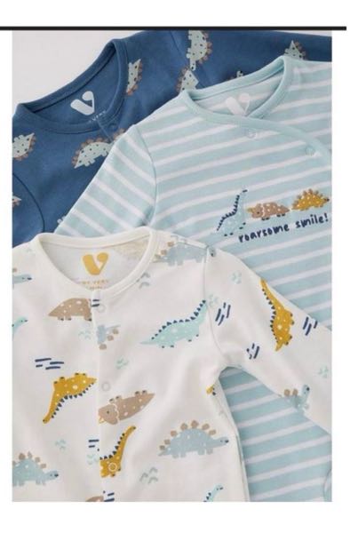 3-piece baby sleepsuit set.12 to18 months photo 2