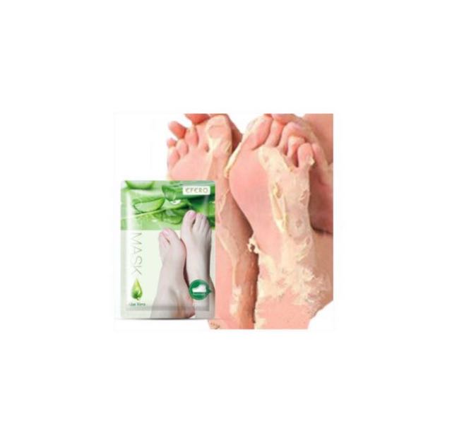 Aloe Vera Foot Mask Peeling for Legs, Feet Mask Scrub Exfoli photo 2