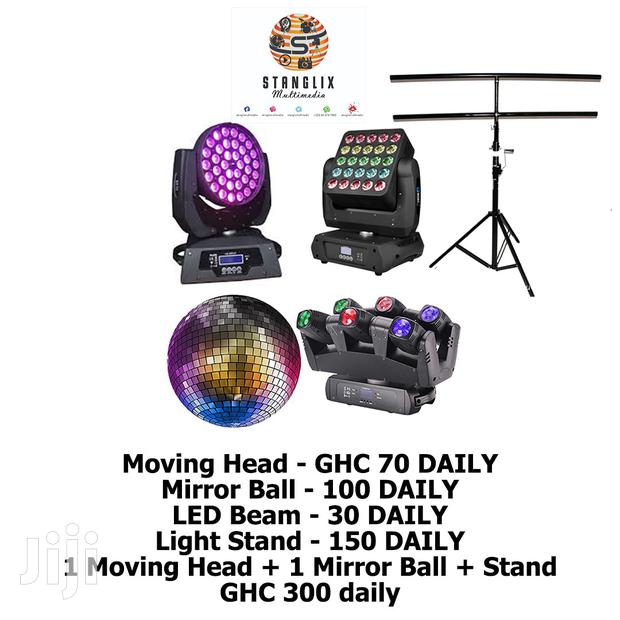 Beam Light, Mirrow Ball , Moving Head , LED Light . · Photo 2