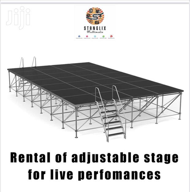 Rent Adjustable Stage for Events and Live Performances · Photo 2