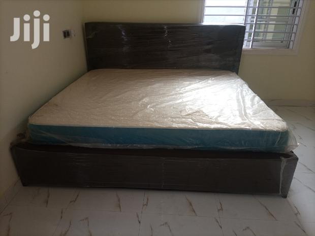 Forign Black Kings Bed And Mattress. Free Delivery