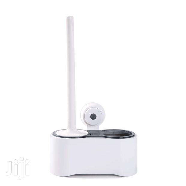 Wall Mounted Toilet Brush With Holder. · Photo 4
