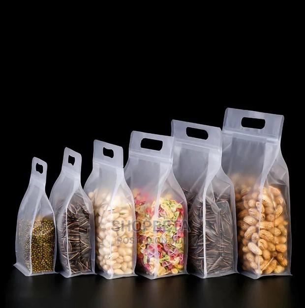 Resealable Frosted Flat Bottom Pouch · Photo 4