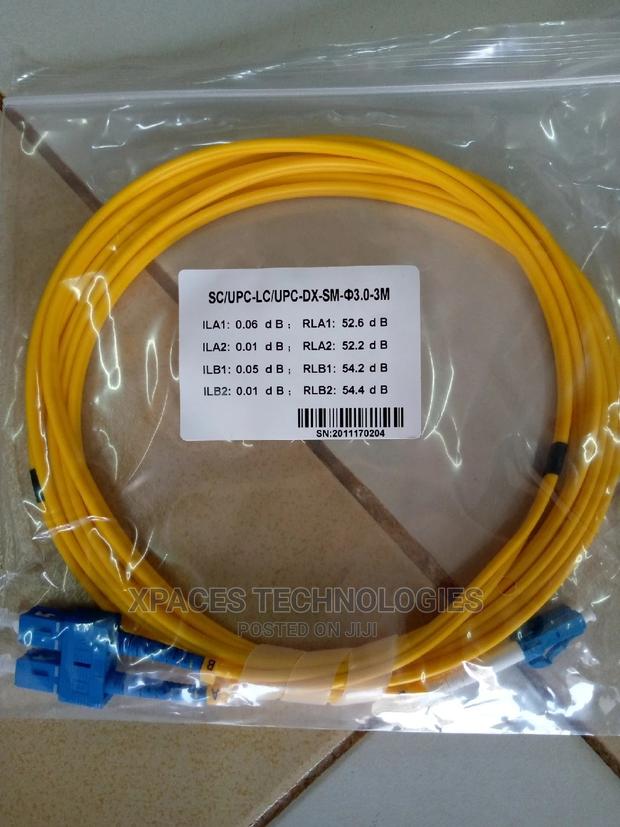 SC-LC Duplex 9/125 Singlemode Fiber Optic Patch Cable 3M · Photo 3
