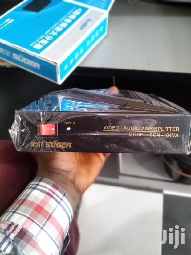 4 Way Av Splitter