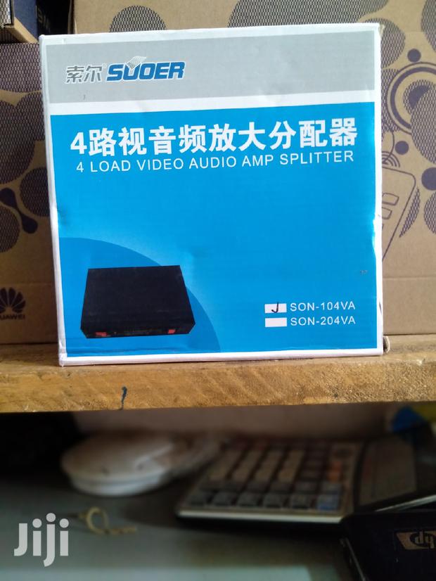 4 Way Av Splitter photo 3
