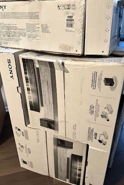 Sony Sound Bar and Wireless Subwoofer HT-SC40 2.1 Ch 330 Wat