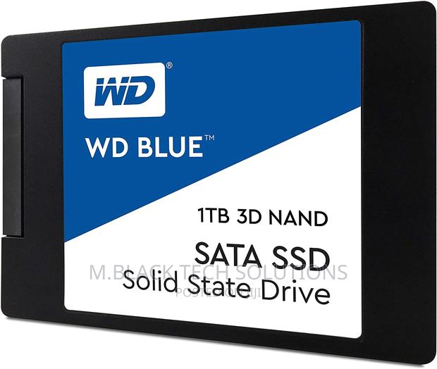 1TB WD Blue Internal PC SSD - SATA III 6 Gb/S, 2.5"/7mm · Photo 4