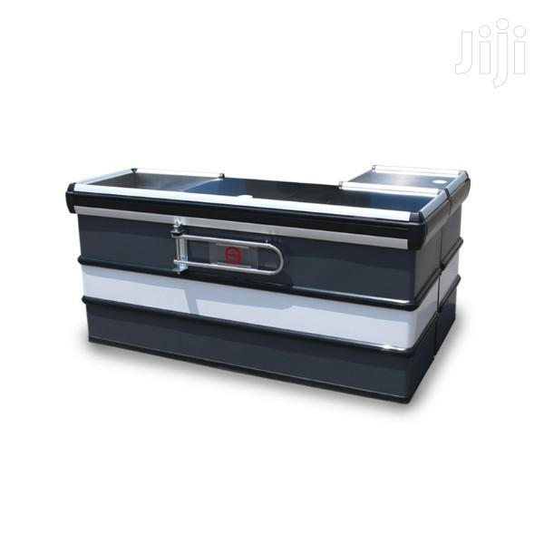Supermarket Cashier Table Checkout Counter A056 [150*105*85] · Photo 1