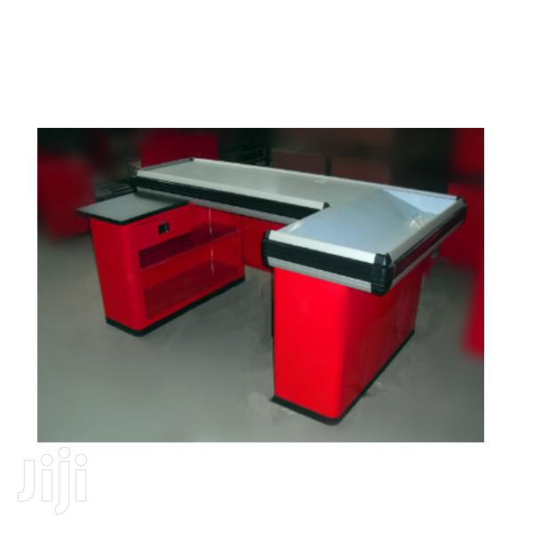 Supermarket Cashier Table Checkout Counter · Photo 2