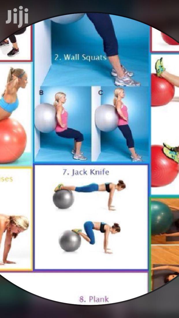Yoga Exercise Ball With Mini Pump · Photo 2