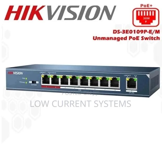 Hikvision Switch Poe 8 Ports Managed Fast Ethernet 1uplink · Photo 3