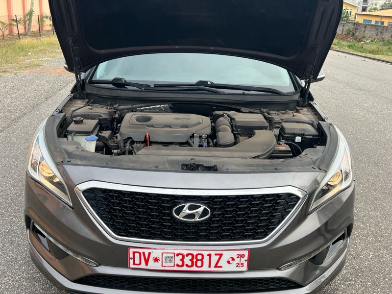 Hyundai Sonata Sport 2.0T Sedan FWD (2.0L 4cyl 6A) 2017 Brown