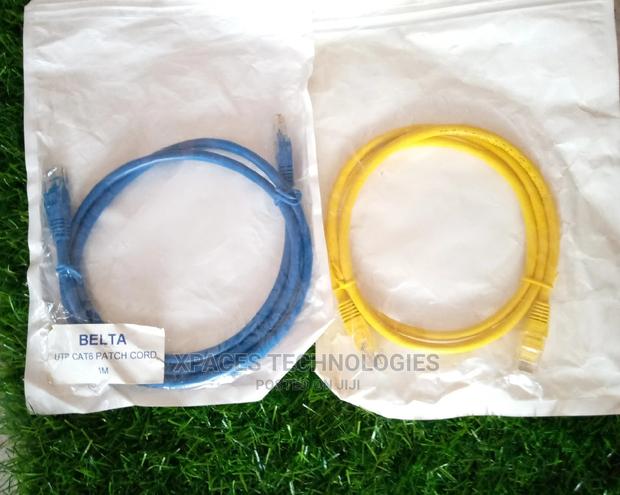 1 Meter Utp Cat6 Patch Cord Cable Original · Photo 4