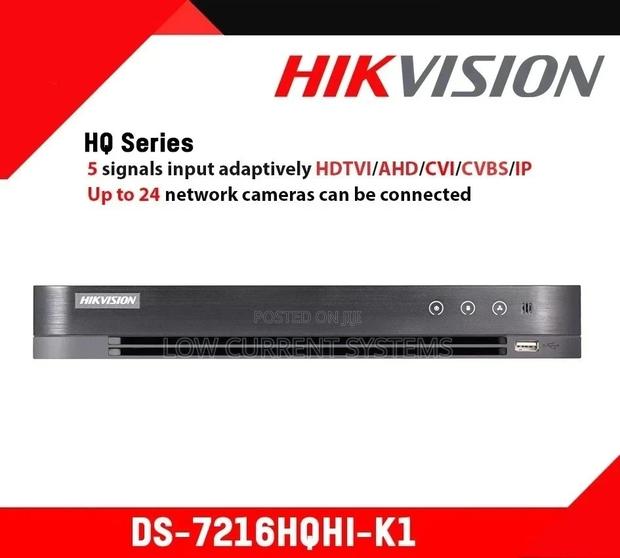 DVR Hikvision 16ch Two Way Audio 5mp Ids-7216hqhi-M1/Xt · Photo 2