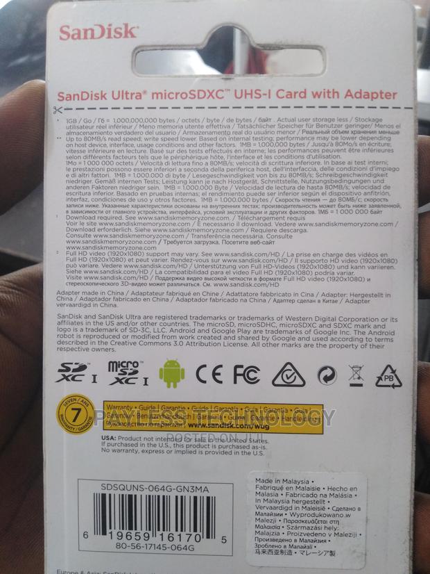 Sandisk 128gb Ultra Speed Memory Cards · Photo 4
