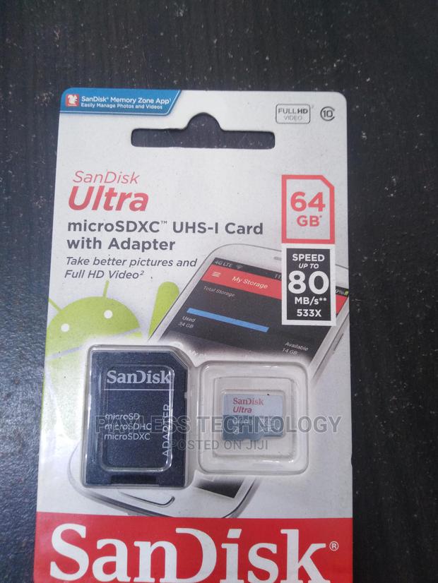 Sandisk 64gb Ultra Class 10 Memory Cards · Photo 4