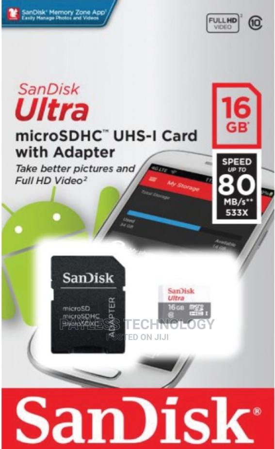 Sandisk 16gb Ultra Micro Memory Cards · Photo 3