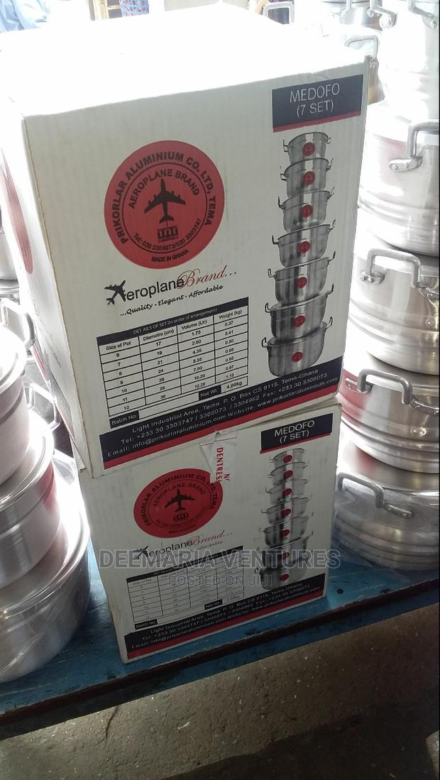 Original Locally Made 7 Set Aluminum Cooking Pots for Sale · Photo 4