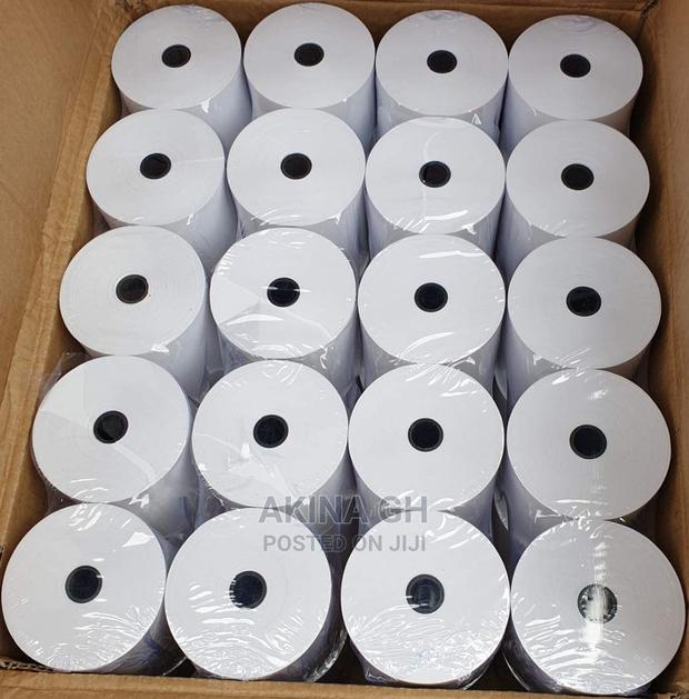 80mm X 80mm Thermal Paper Roll - 50pc