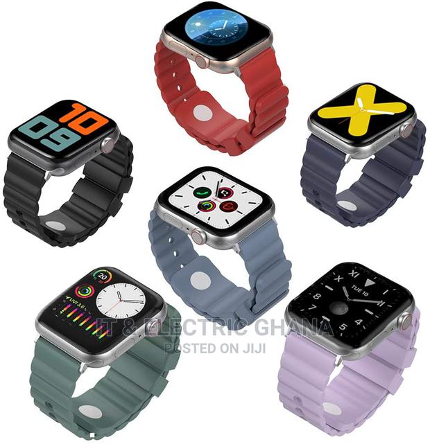 Ahastyle Rugged Premium Silicone Watch Strap