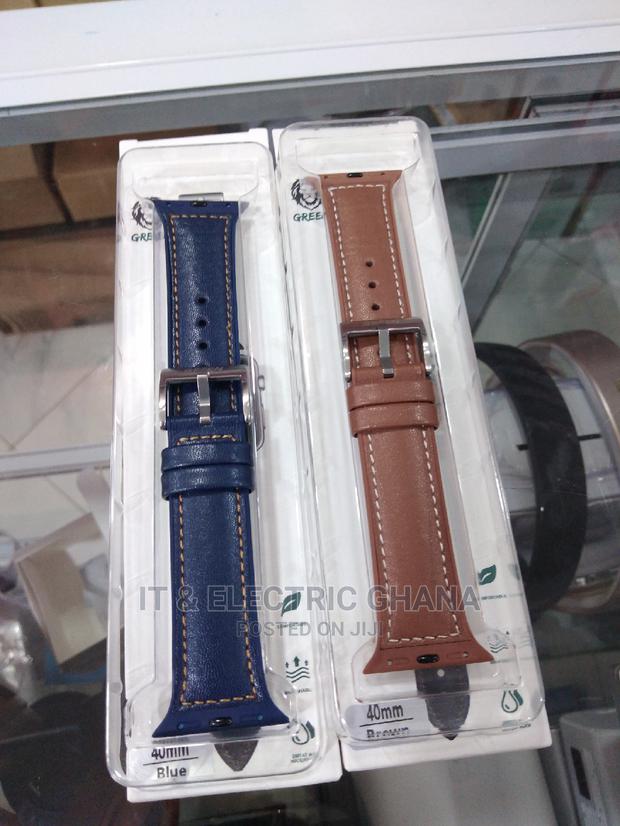 Green Genuine Leather Strap photo 2