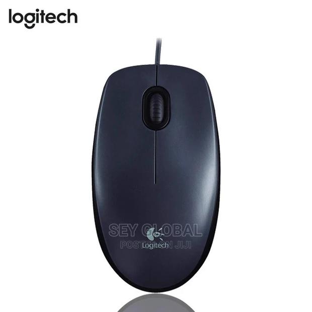Logitech Mouse Wired USB M90 Black · Photo 4