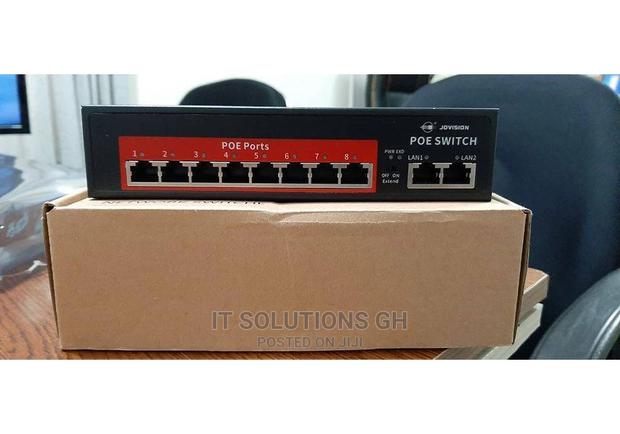 Jovision JVS-S10-8P-120W 8-Port POE Switch · Photo 1