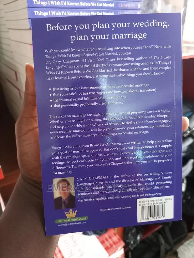 Things I Wish I'd Known Before We Got Married · Photo 2