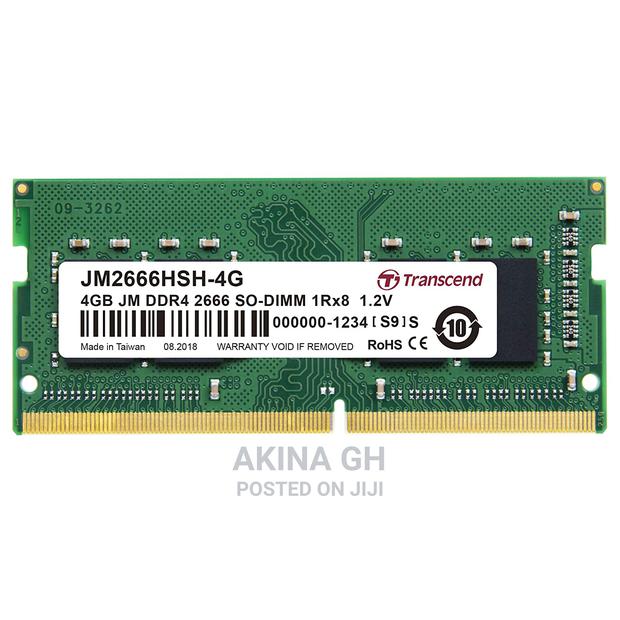 TRANSCEND 4GB DDR4 2666mhz SO-DIMM Memory Module for Laptop · Photo 2