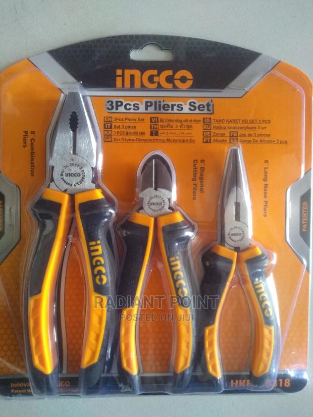 Ingco 3pcs Pliers Set New · Photo 3