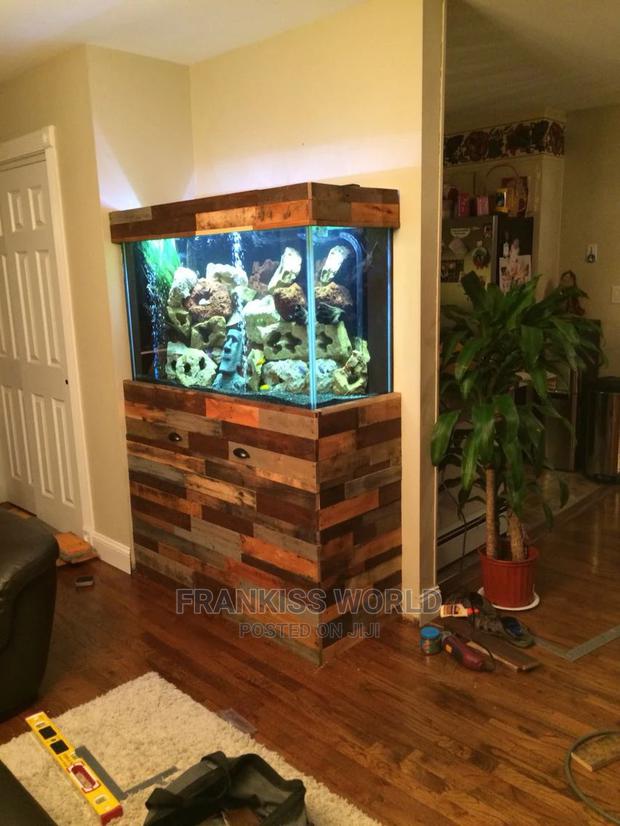 Pallets Stand Aquarium Complete Setup · Photo 3