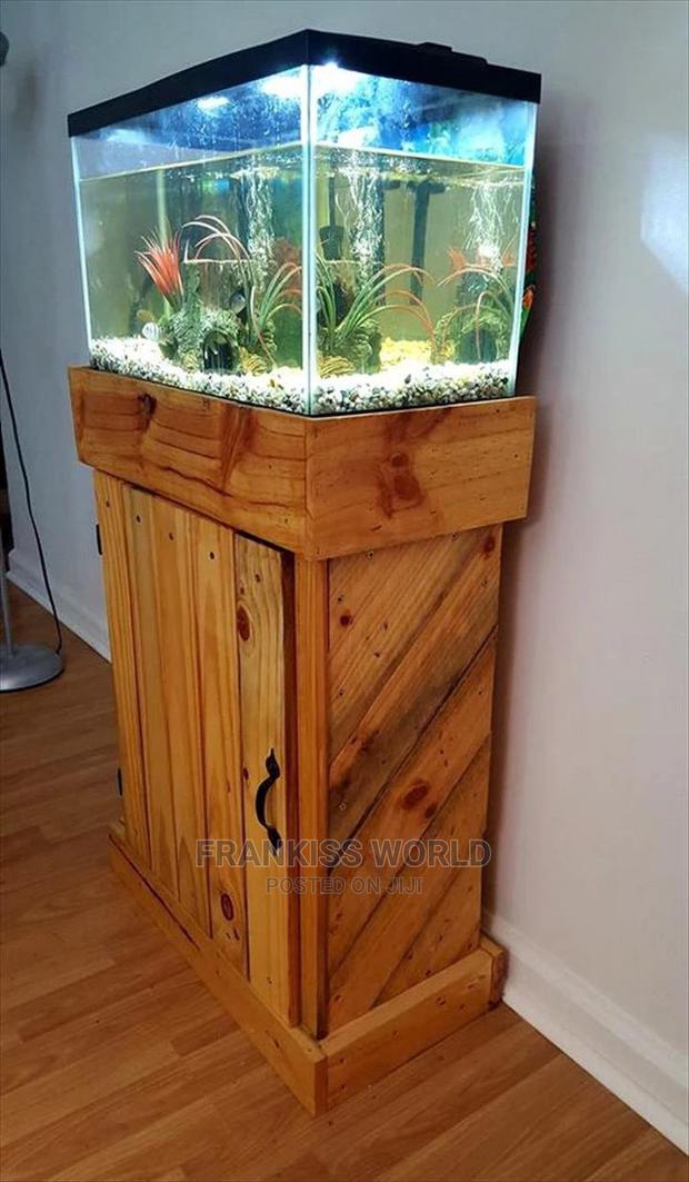 Pallets Stand Aquarium Complete Setup · Photo 4