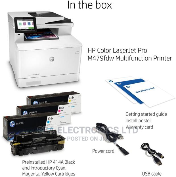Brand New HP Laserjet Pro M479fdw Wireless Color Laser · Photo 2