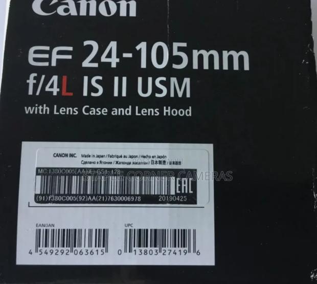 Canon Ef 24-105mm F/4l Is Ii Usm Lens photo 3