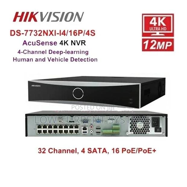 NVR Hikvision 32 Ch Acusense Deeplearn Ds‐7732nxi‐ 16p Ip · Photo 2