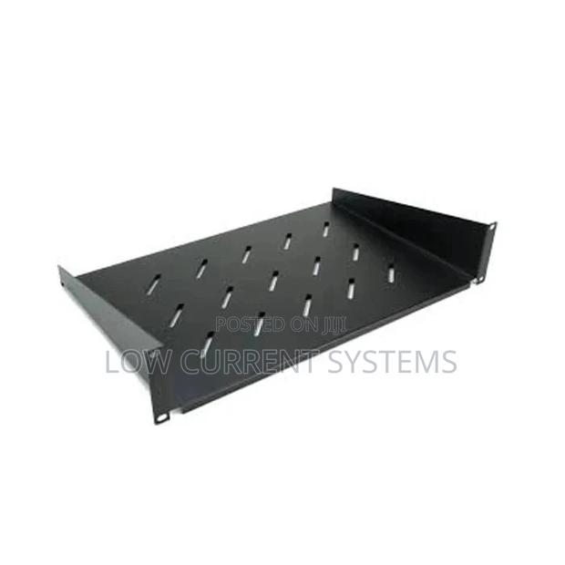1U Cabinet Rack Mount Shelf - 30CM · Photo 1