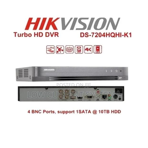 Hikvision DVR 4 Ch Recorder CCTV / 5mp Ids-7204hqhi-M1 · Photo 2