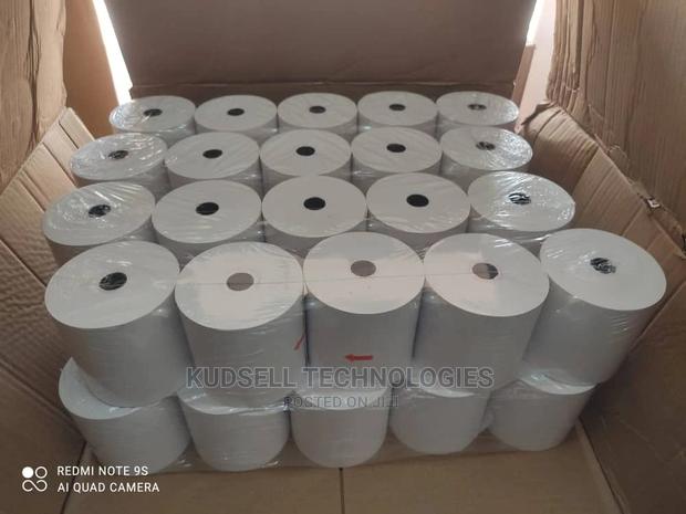 80x80mm Thermal Roll Paper for Receipt Printer 50pcs in Box · Photo 3