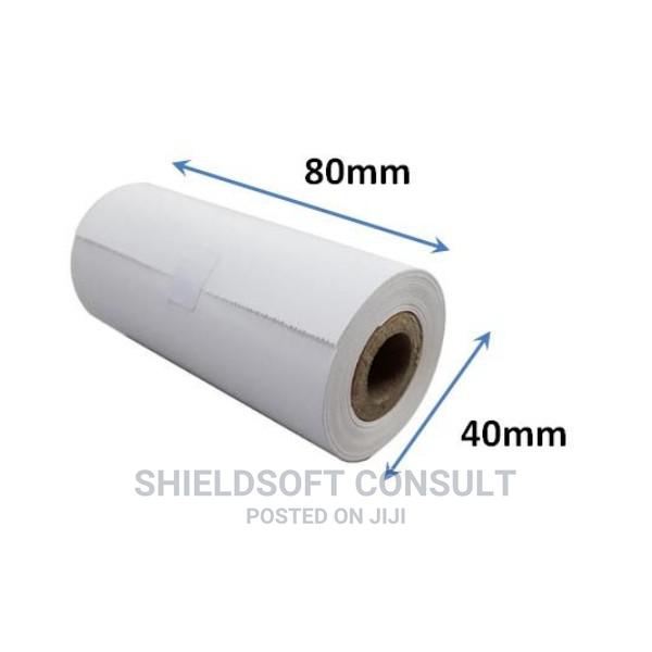 Thermal Paper Roll (80mmx40mm - Box of 100pcs) · Photo 2