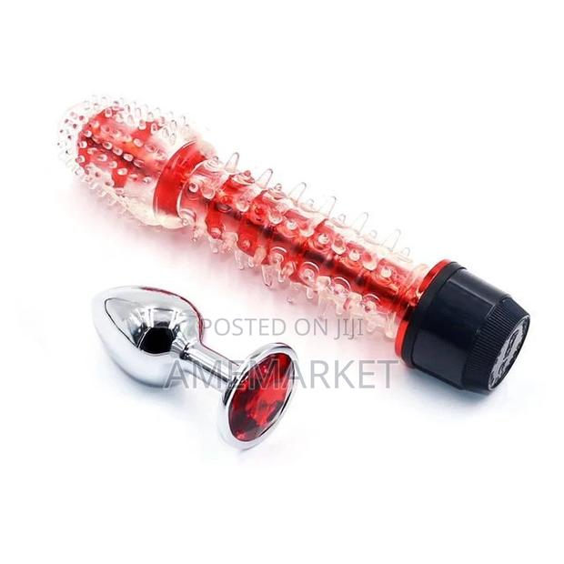 Butt Plug + Vigina Stimulator- G-Spot Dildo Vibrator Sex Toy · Photo 4