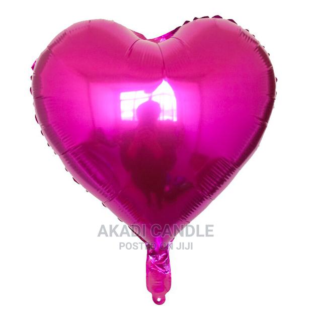 Rose Red Foil Balloon 18 Inches · Photo 2