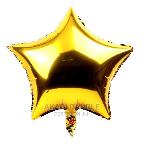 Silver Star Foil Balloon 18 Inches · Photo 2