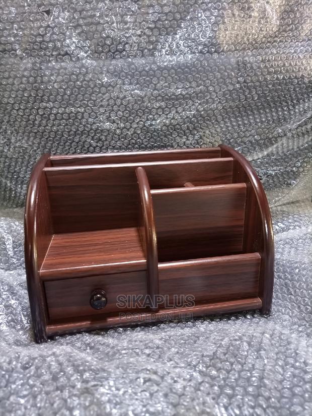 Wooden Desk Organizer/Pen Holder