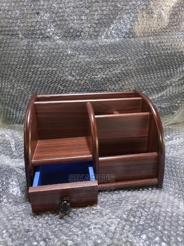 Wooden Desk Organizer/Pen Holder