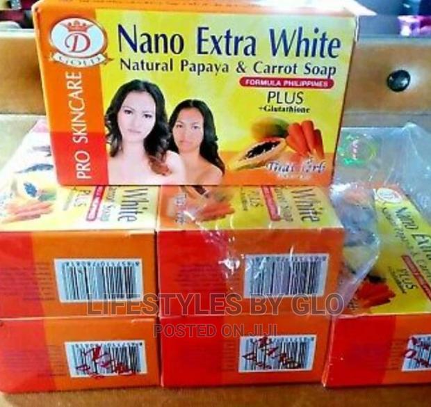 Nano Extra White Soap With Papaya Carrot Gluthatione · Photo 1