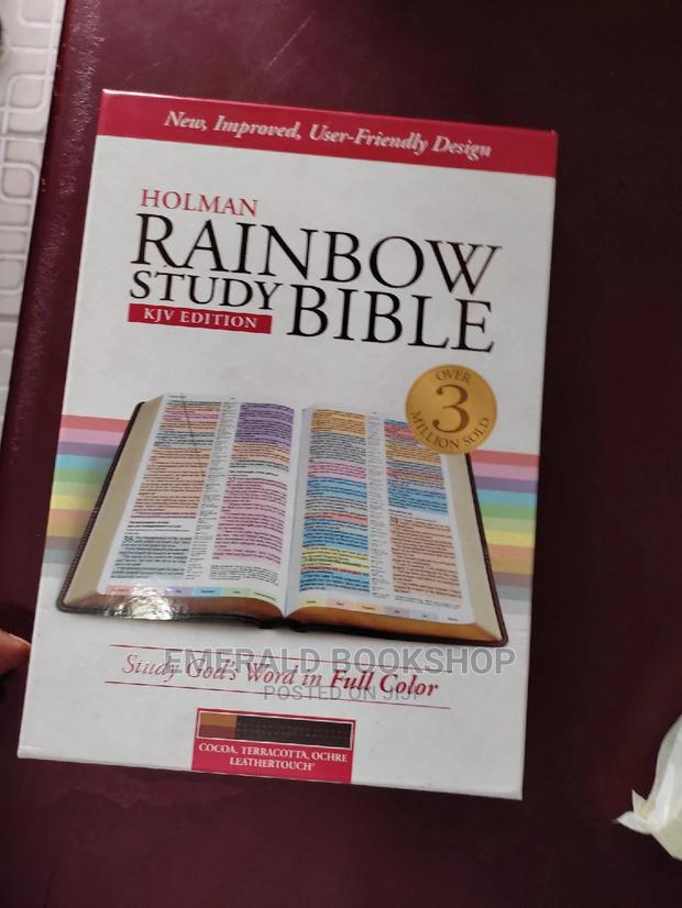 Rainbow Study Bible Niv Kjv Nlt Etc · Photo 1