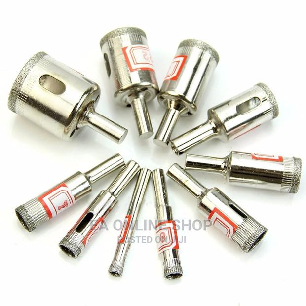 16 PCS Diamond Drill Bits for Making Hole in Glass and Tiles · Photo 2