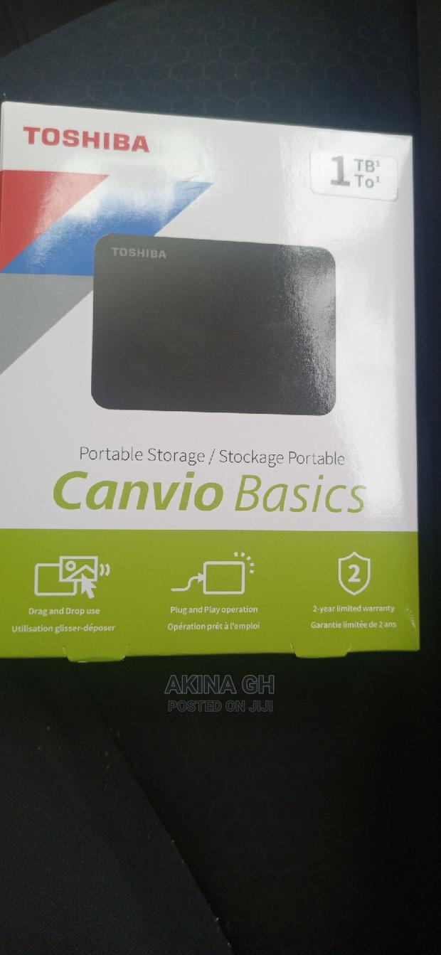 Toshiba Convio Basics 1TB Protable External HDD · Photo 4